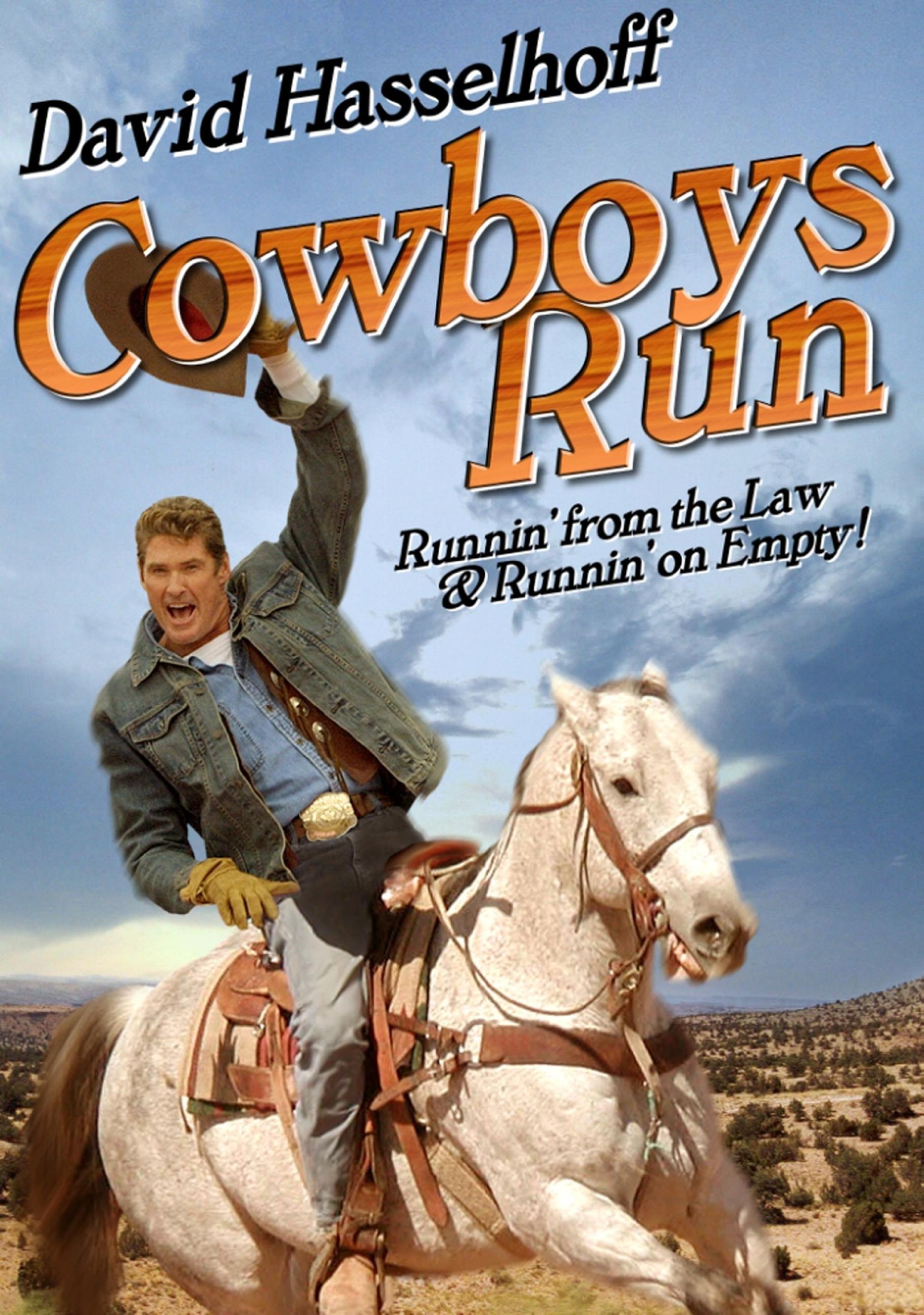 A Cowboys Run hivatalos plakátja.