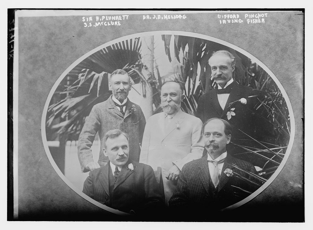 John Harvey Kellogg a kép közepén látható (Fotó: Library of Congress)