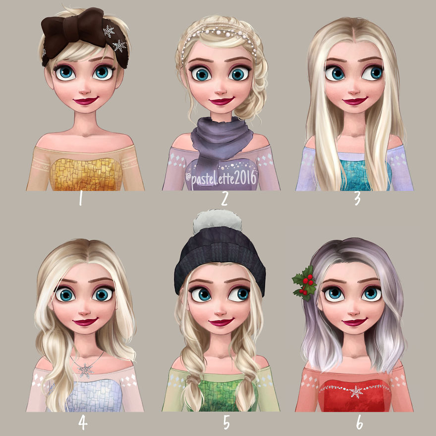Így festenek a Disney-hercegnők a Pinterest legmenőbb frizuráival