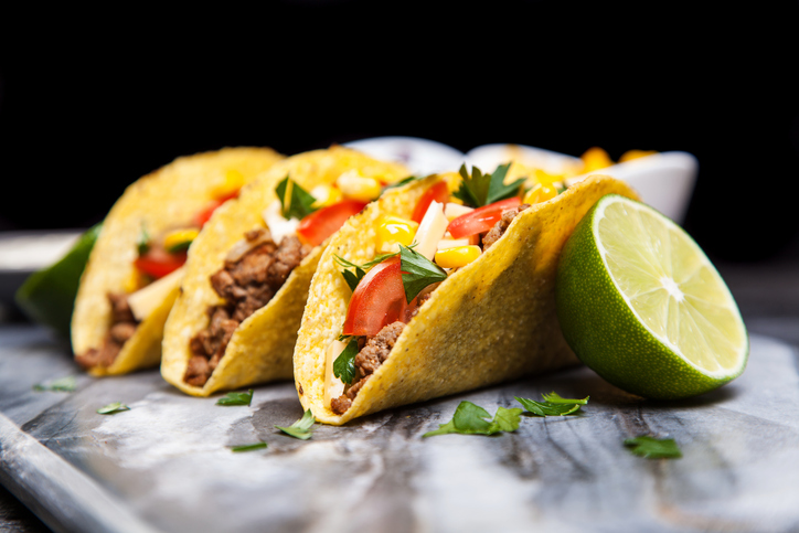 Taco, burrito, quesadilla - Tex-Mex street food kisokos 