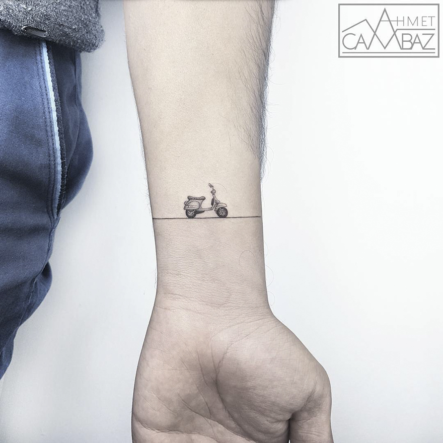 Egyszerű, de bájos tetoválások egy török rajzfilmestől