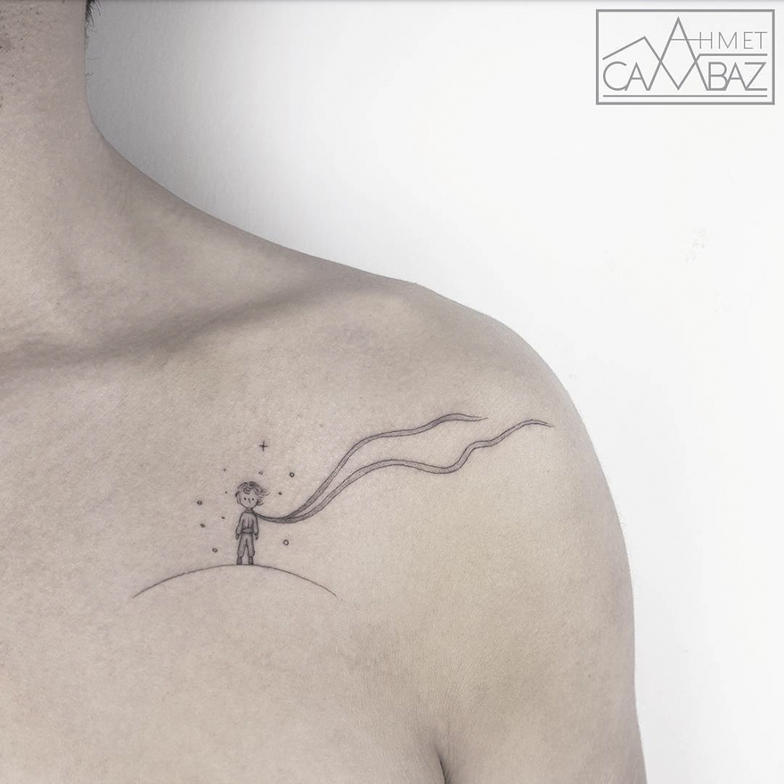 Egyszerű, de bájos tetoválások egy török rajzfilmestől