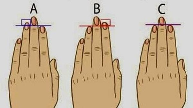 Teszt: Nézd meg az ujjaidat, és fény derül az igazi személyiségedre! 