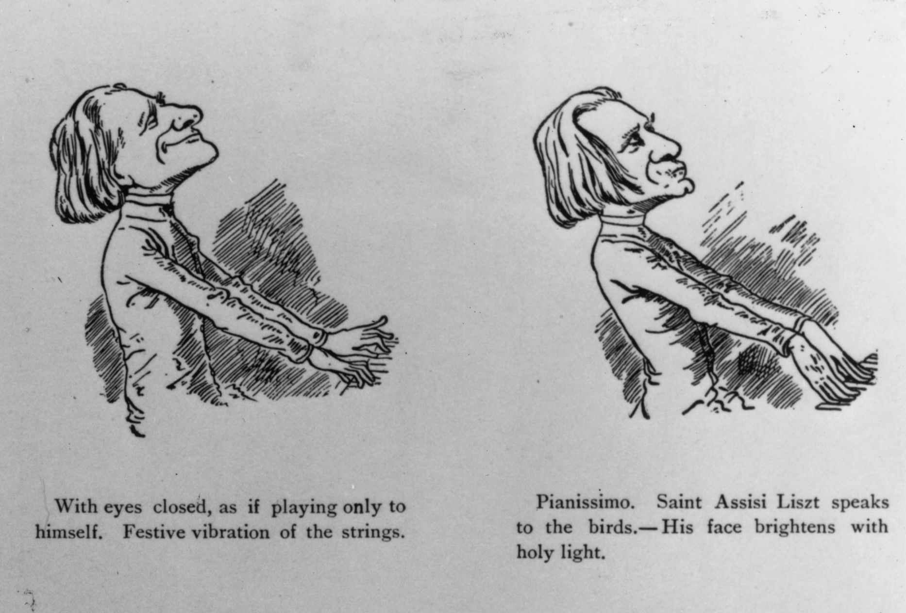Ezeket a Liszt Ferenc karikatúrákat láttad már?