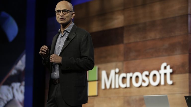 Satya Nadella, a Microsoft ügyvezető igazgatója (fotó: AFP / Jason Redmond)