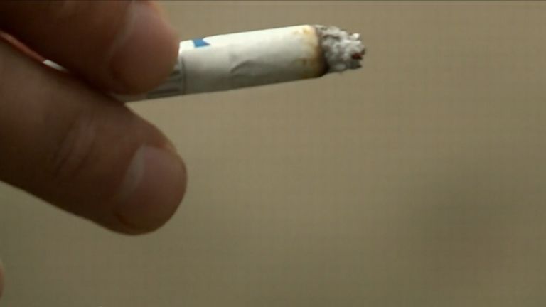 dohányzás, cigaretta (forrás: TV2)