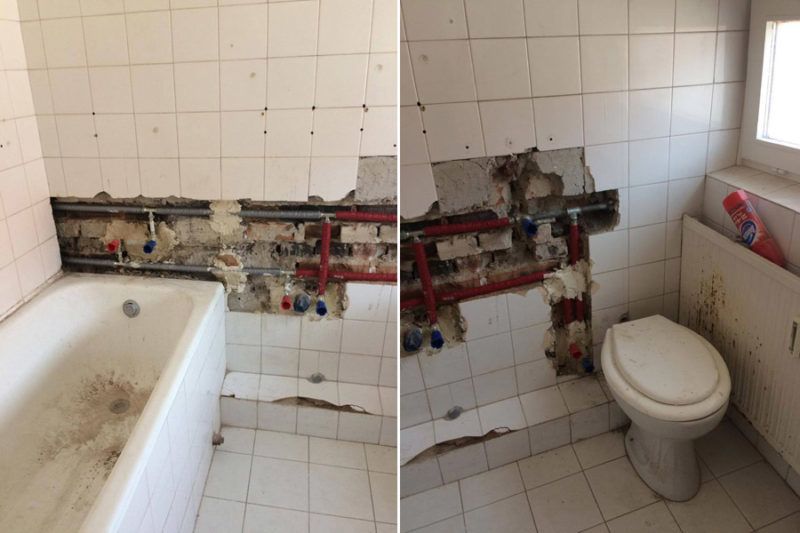 Olcsón lett a lepattant kis fürdÅszobából csodás kis budoár ...
