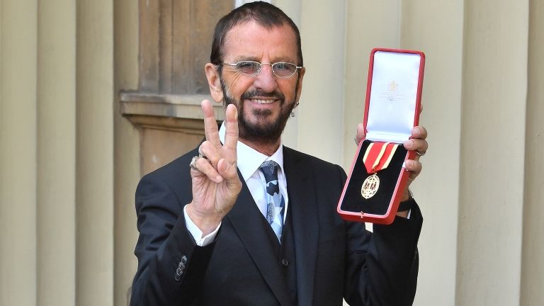 Ringo Starr (fotó: AFP / John Stillwell)