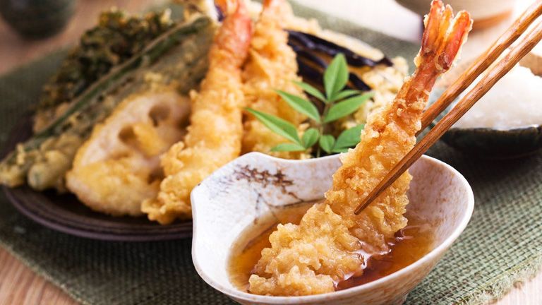 A japán tempura bunda