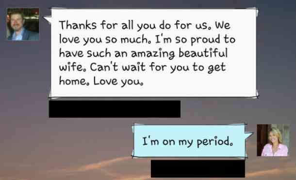 férj házasság sms