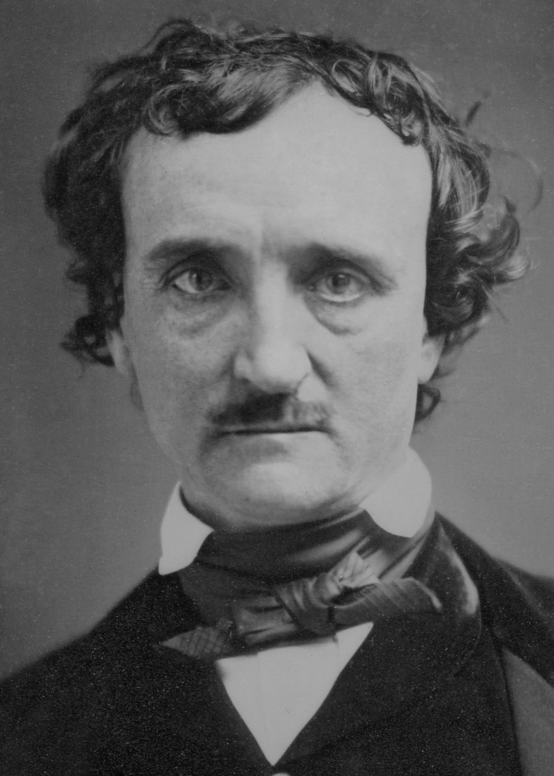 Edgar Allan Poe portré dagerrotípia