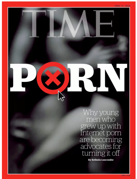 A Time magazin címlapja a pornó káros hatásaira hívja fel a figyelmet
