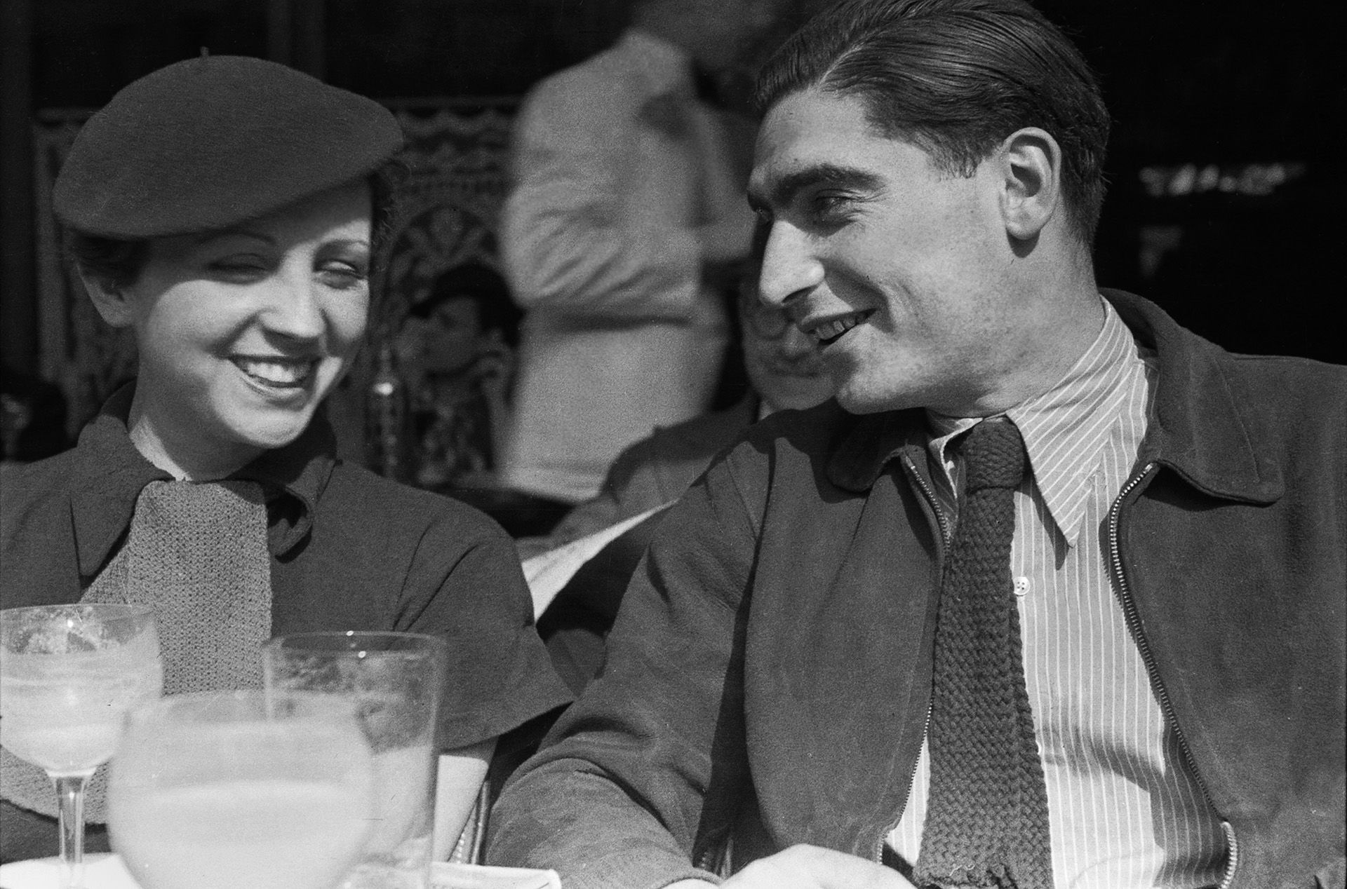 Gerda Taro és Robert Capa (Fotó: Fred Stein Archive / Getty Images)