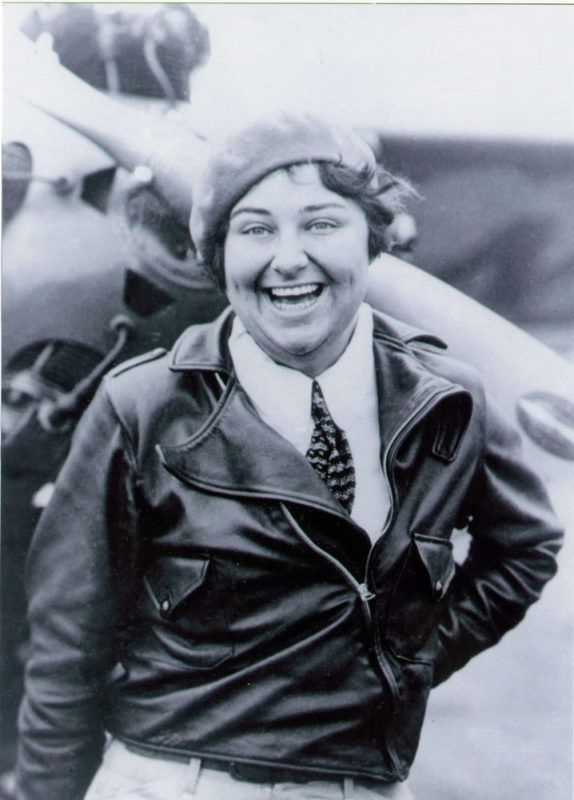Pancho Barnes vakmerő pilóta és ügyes üzletasszony is volt (Fotó: Wikipedia)