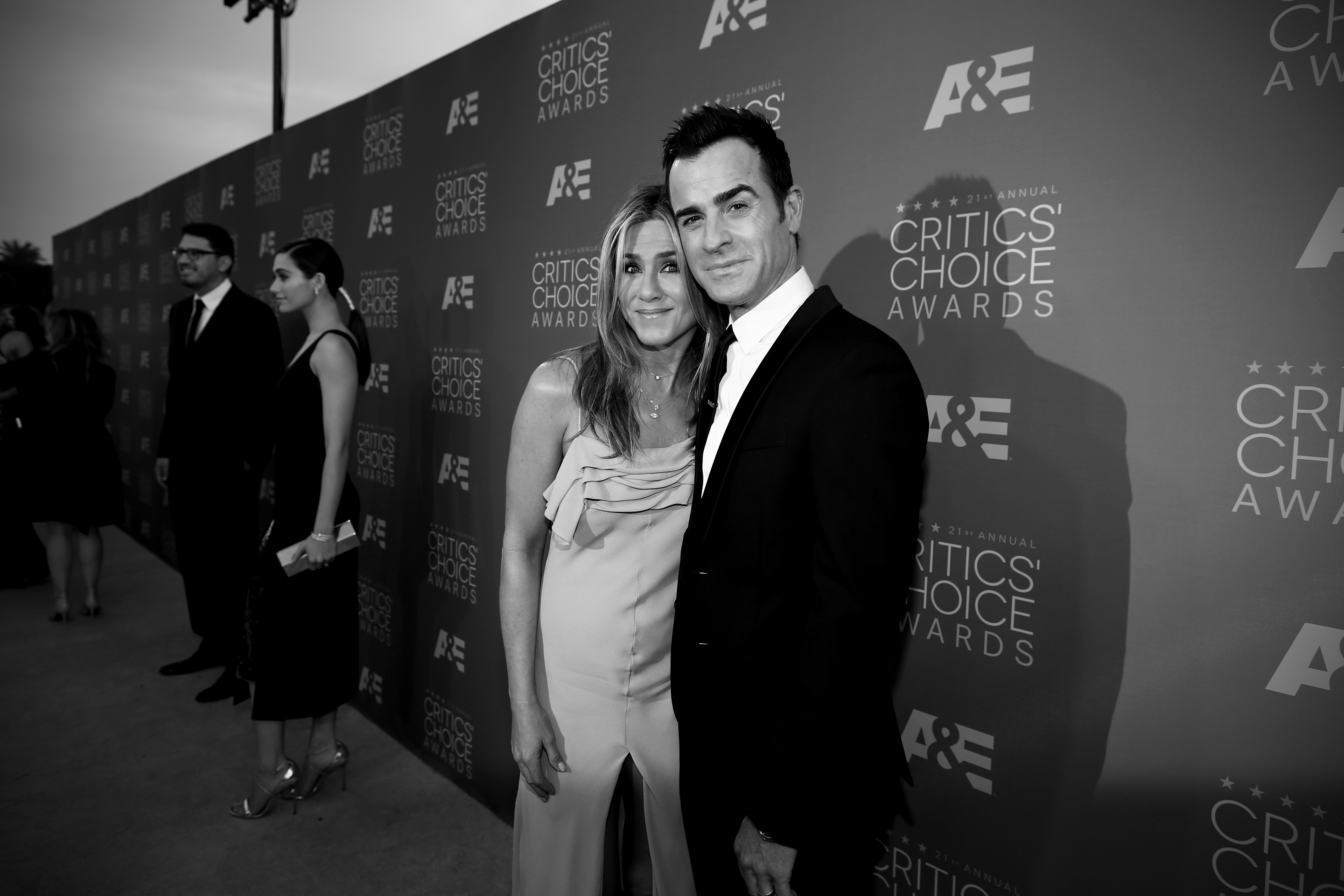 Jennifer Ansiton és Justin Theroux 2016-ban - Fotó: Getty Images