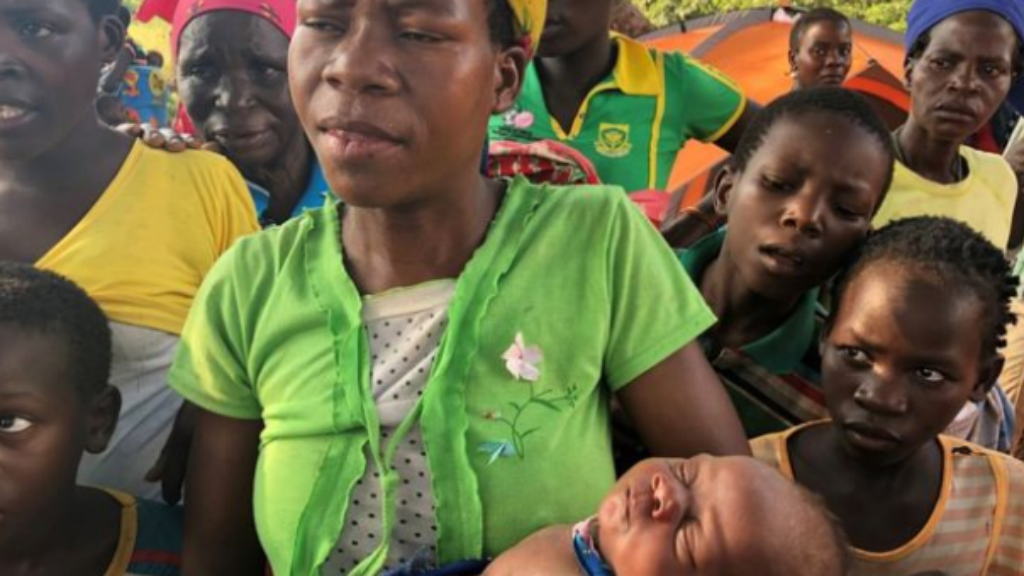 amélia szülés áradás mozambik