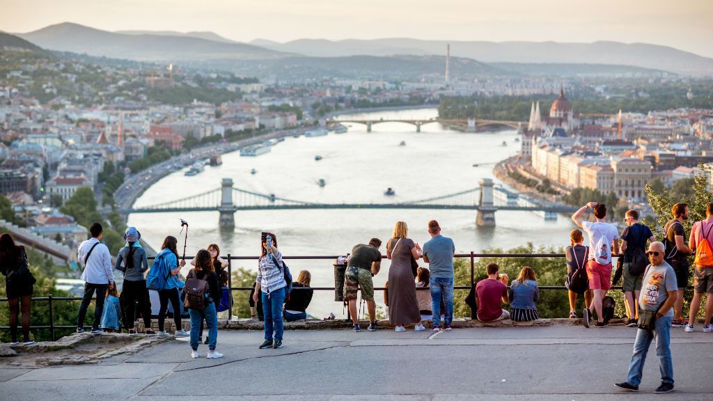 budapest turista turizmus Gellért-hegy