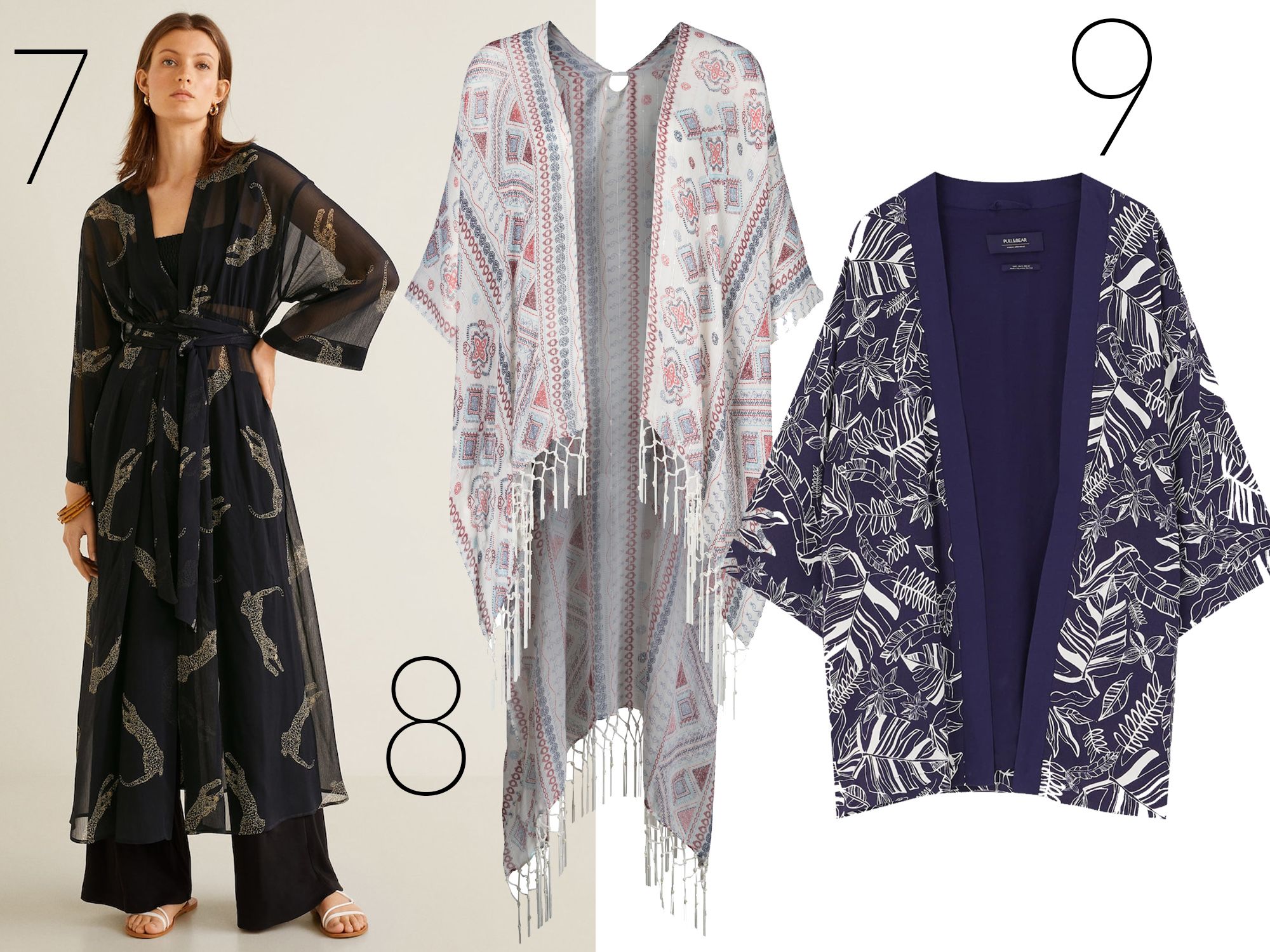 kimonó kaftán divat