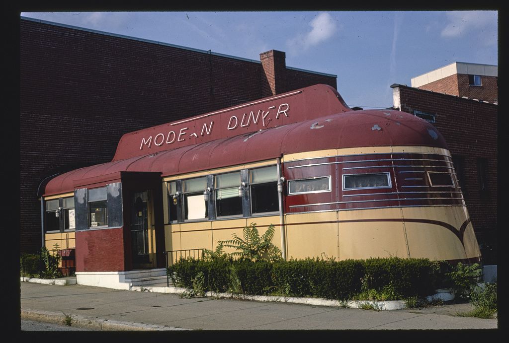 Modern Diner, Dexter Avenue, Pawtucket, Rhode Island, 1978