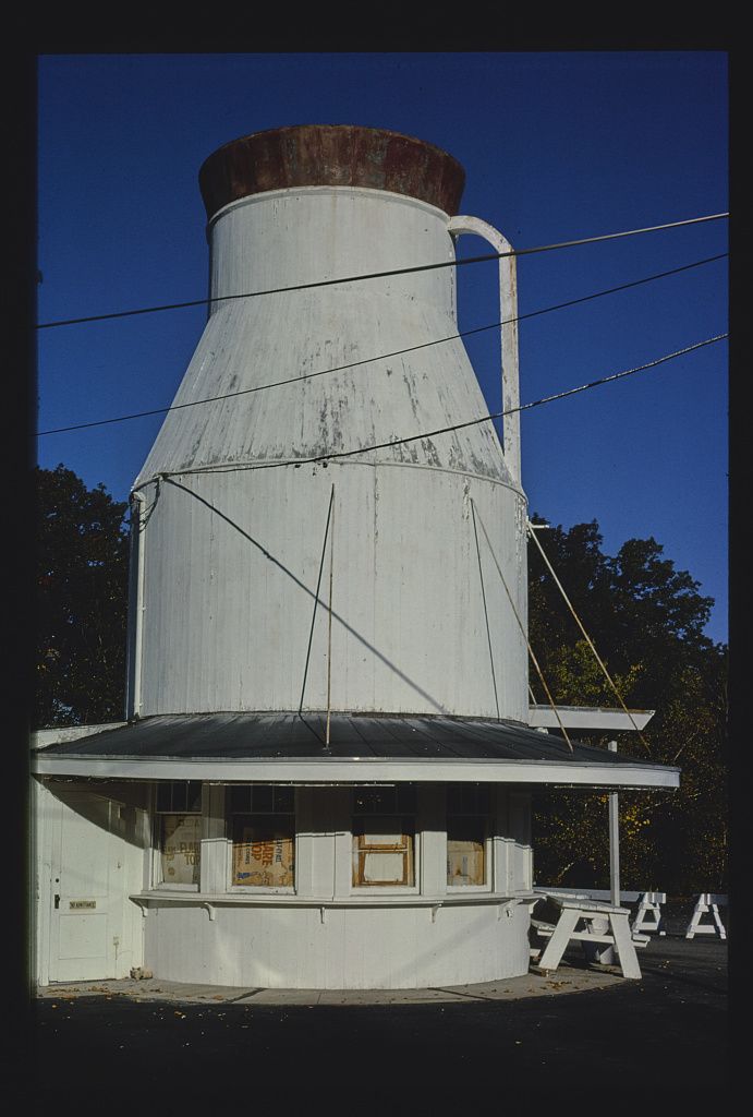 The Milk Can, Route 146, Lincoln, Rhode Island, 1978