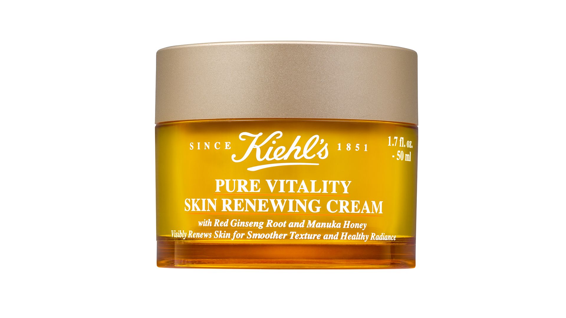 Kiehl´s Tápláló hidratáló krém Manuka mézzel Pure Vitality (Skin Renewing Cream) 50 ml