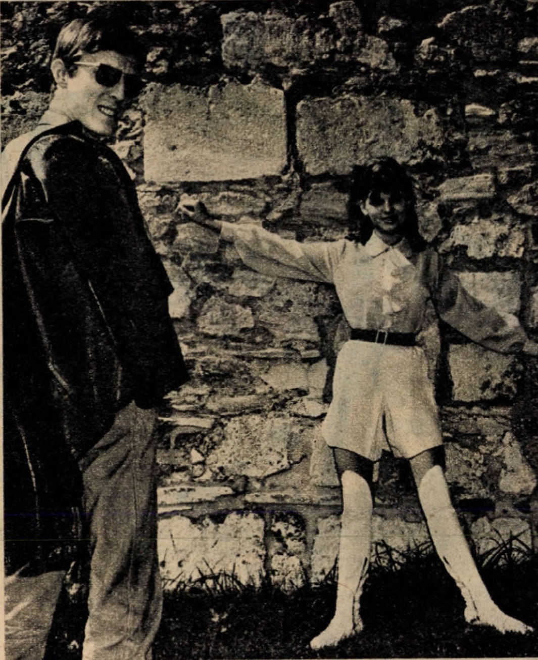 Dobos Attila és Mary Zsuzsi a Film Színház Muzsikában, 1968-ban (Fotó: Lelkes Éva)