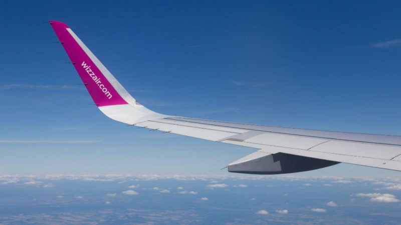 wizzair repülőgép utazás repülés