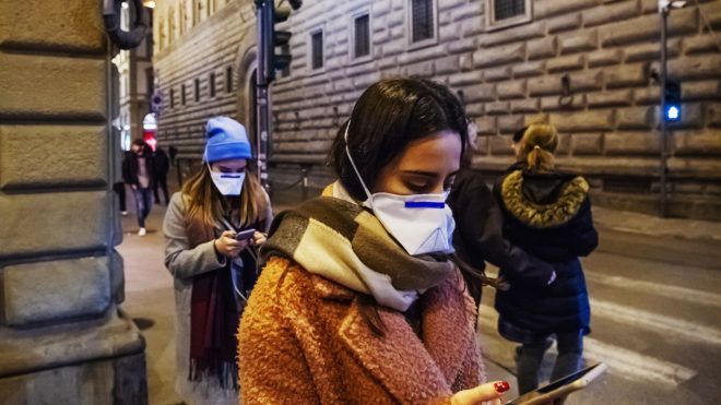A koronavírus már Európában is megjelent, Olaszországban a legkomolyabb a helyzet (Fotó: Getty Images)