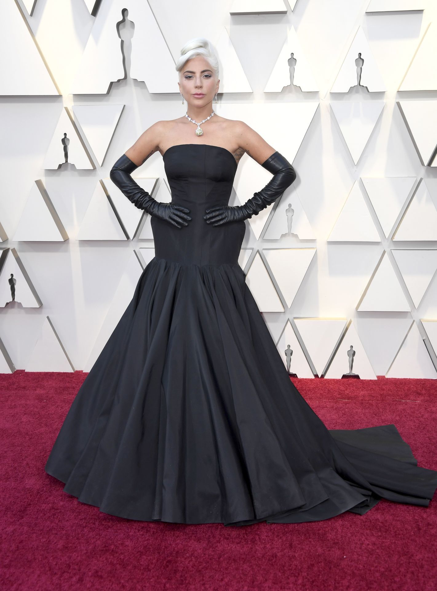 Lady Gaga a 2019 Oscar-gálán (Fotó: Frazer Harrison/Getty Images)