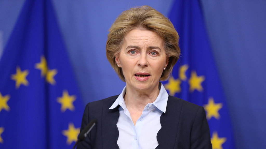 Ursula von der Leyen a twitteren jelentette be, hogy lezárhatják az európai unió határait