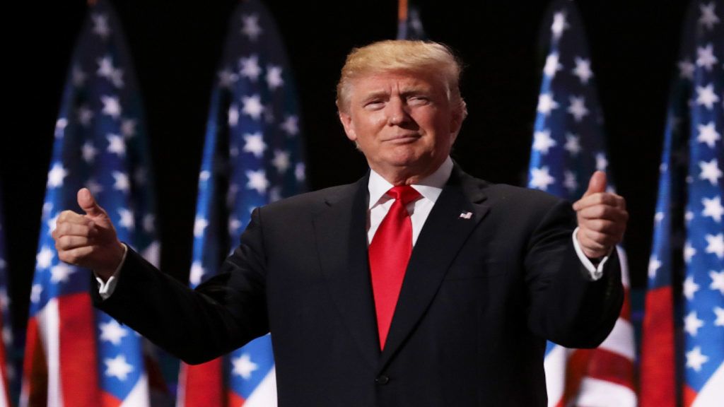 Donald Trump szerint hamarosan meglesz az oltóanyag. Fotó: Getty Images