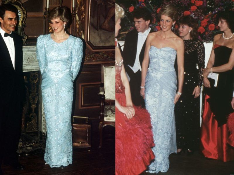 Diana hercegnő ruhaismétlései