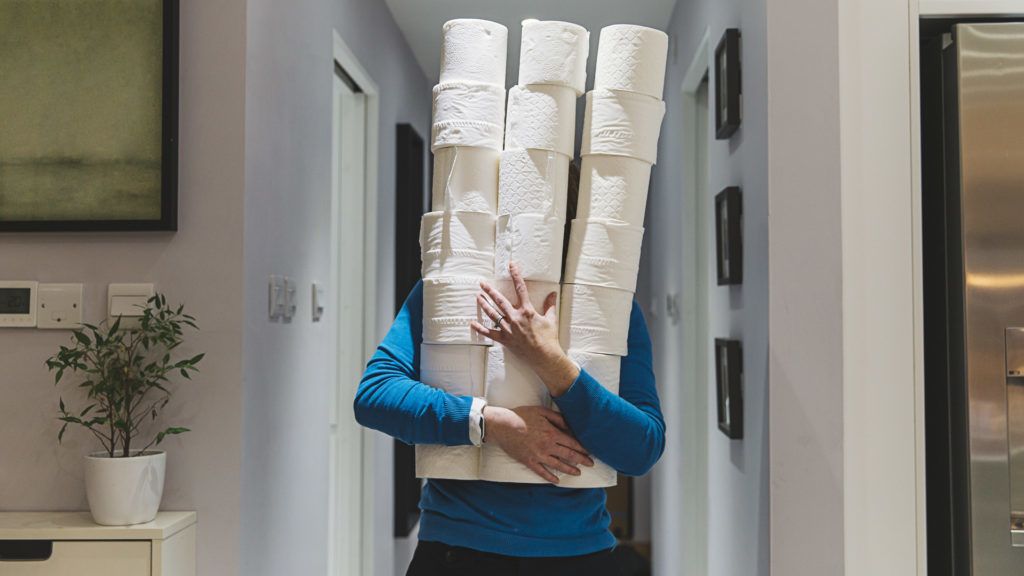 Mi van, ha elfogy a wc papír? (fotó: getty images)