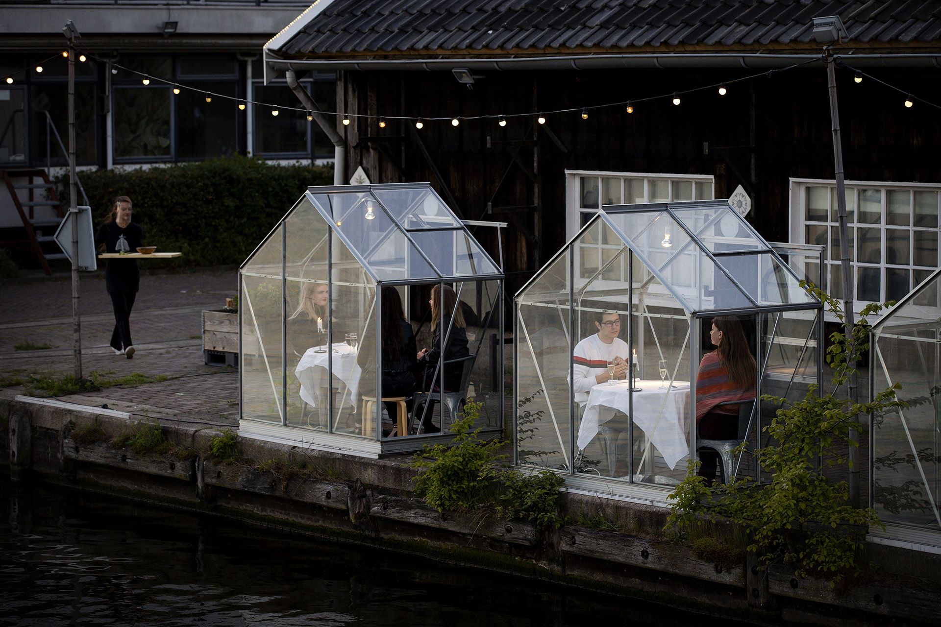 Üvegház-étteremmel oldják meg a randihiányt az amszterdami fiatalok