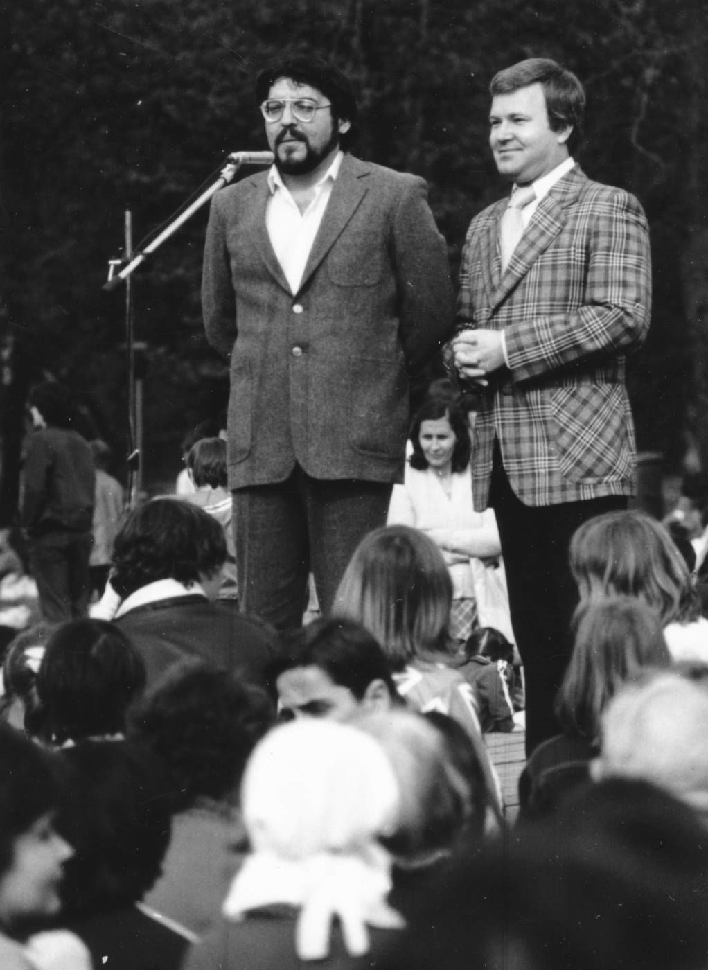 Verebes István és Gálvölgyi János a 80-as években