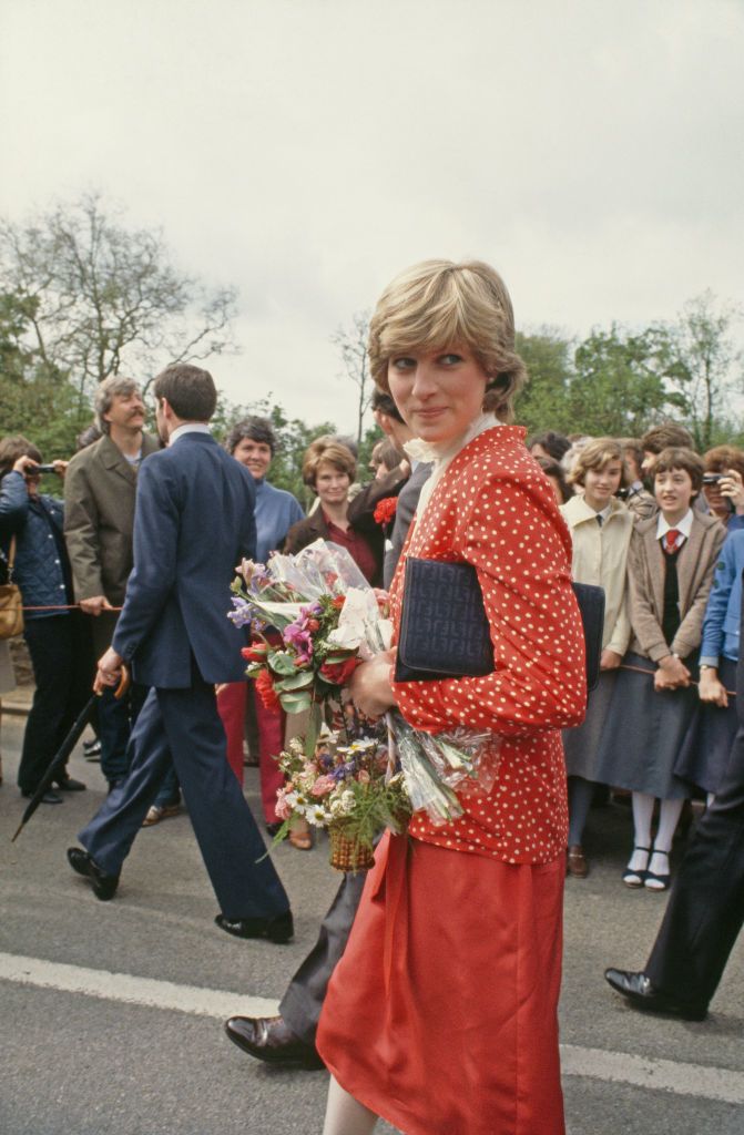 1981 májusában, Károly herceg jegyeseként
