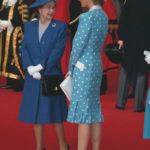 Erzsébet királynő és Diana (