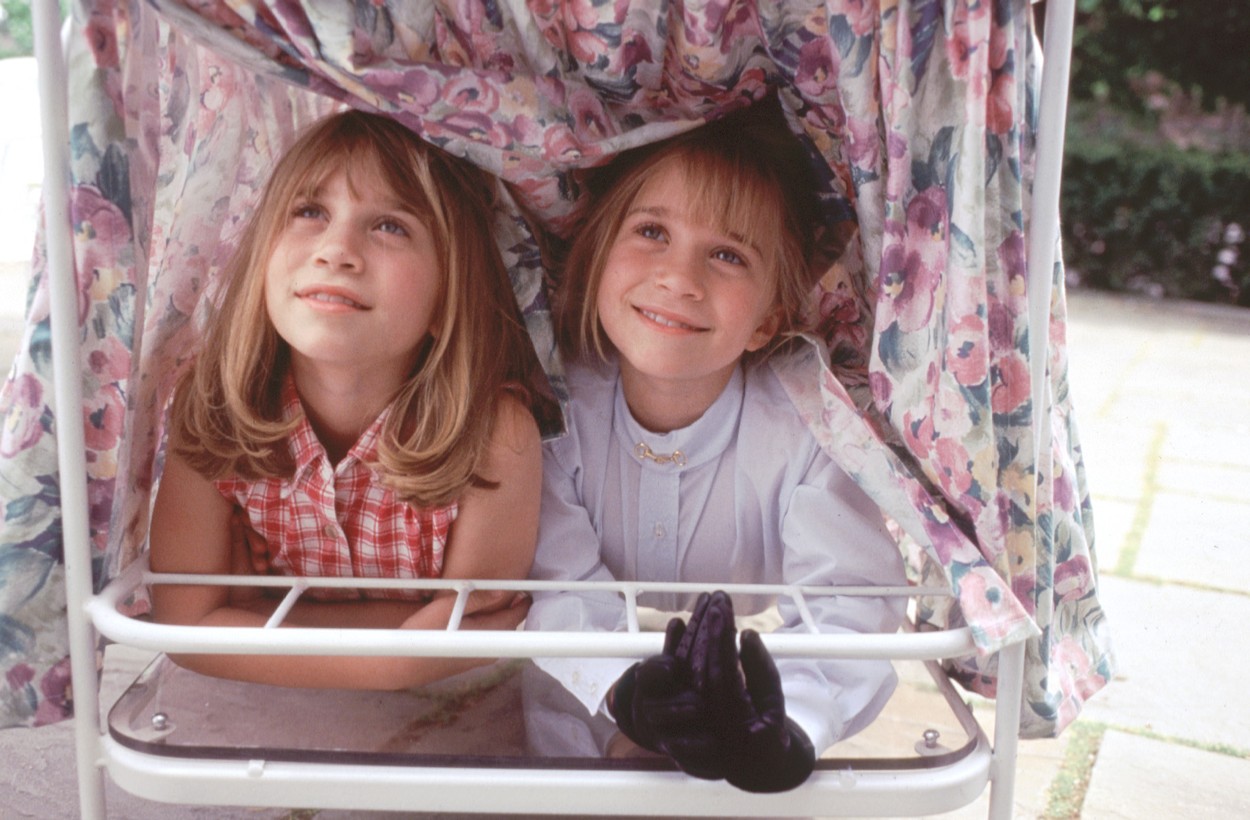 Az Olsen ikrek gyerekkorukban!