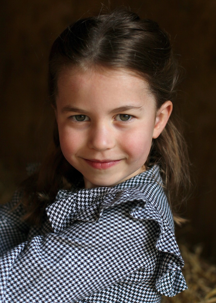 Sarolta hercegnő az ötödik születésnapján