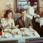 Utasellátó étkezőkocsi 1960-ban