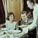 Utasellátó étkezőkocsi 1960-ban