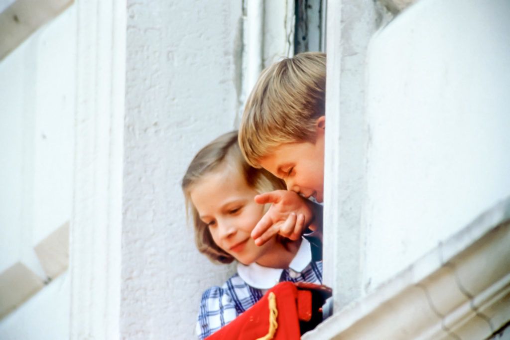 Vilmos herceg a királynő születésnapján 1989-ben