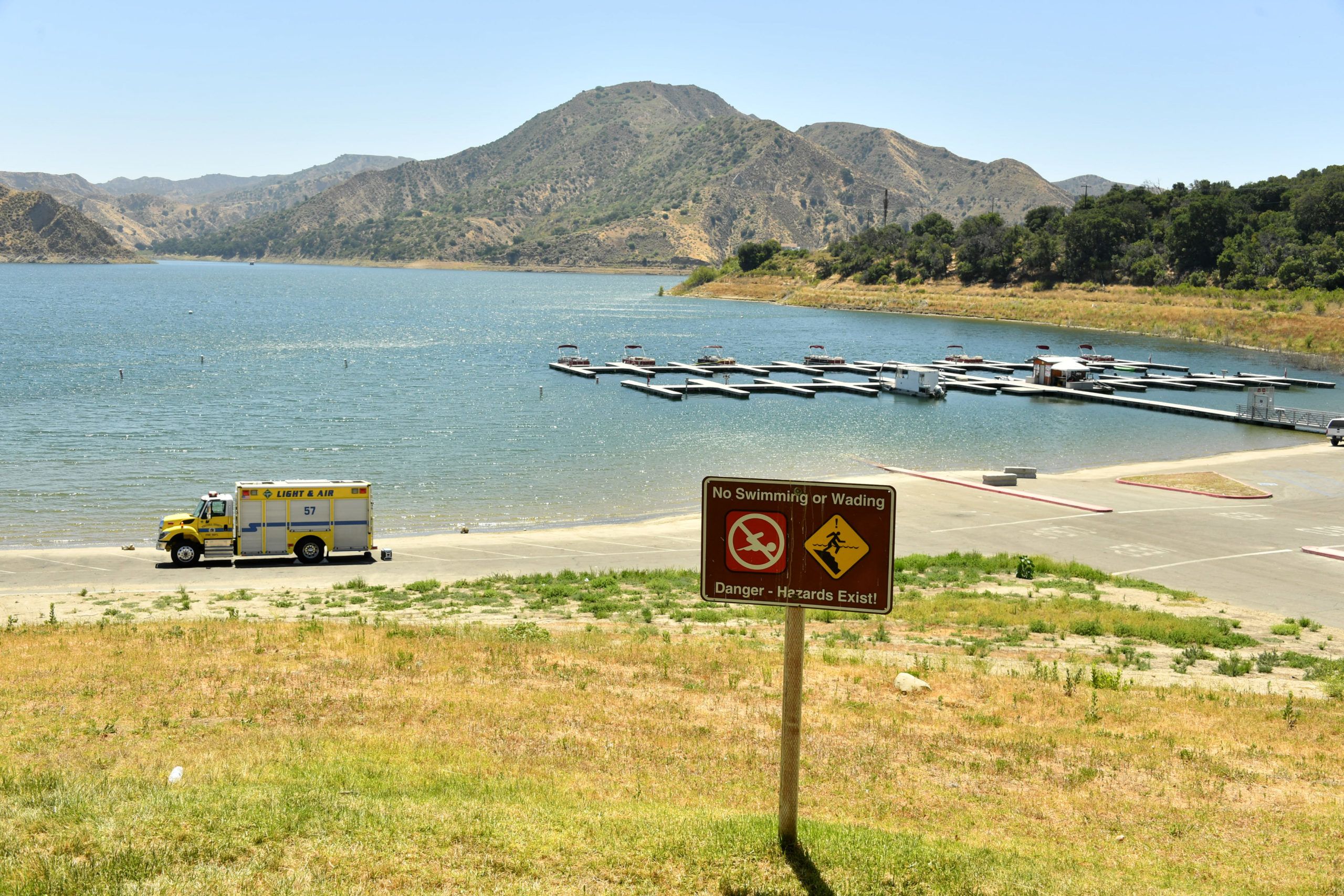 Piru-tó, Kalifornia, ahol eltűnt Naya Rivera