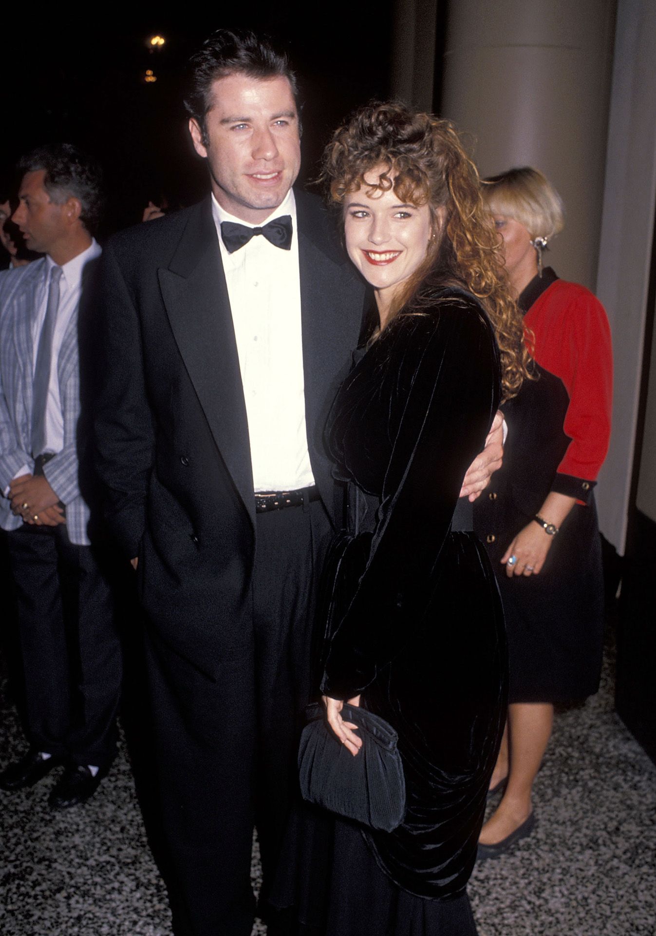 John Travolta és Kelly Preston az American Ireland Fund's Heritage Díjátadó gáláján, 1991-ben
