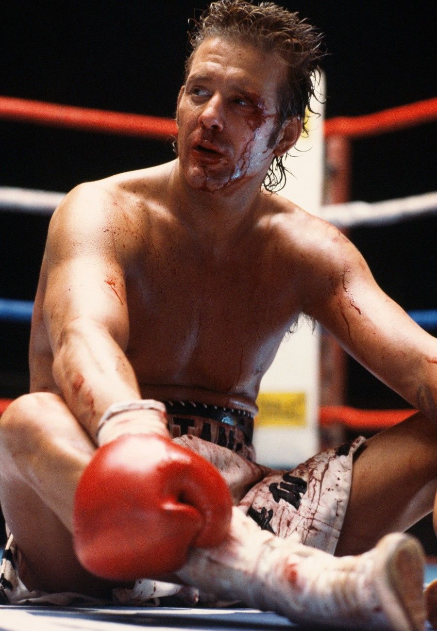 Mickey Rourke bokszolóként a Homeboyban (Photo by CHRISTOPHE D YVOIRE/Sygma via Getty Images)