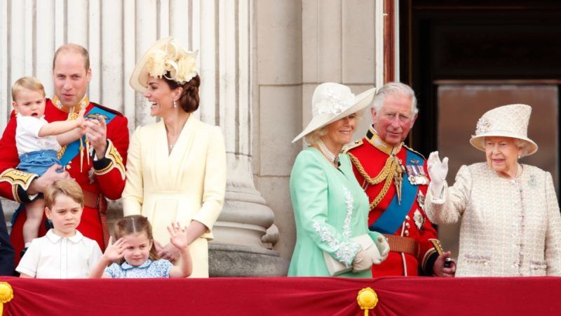 A brit királyi család 2019-ben