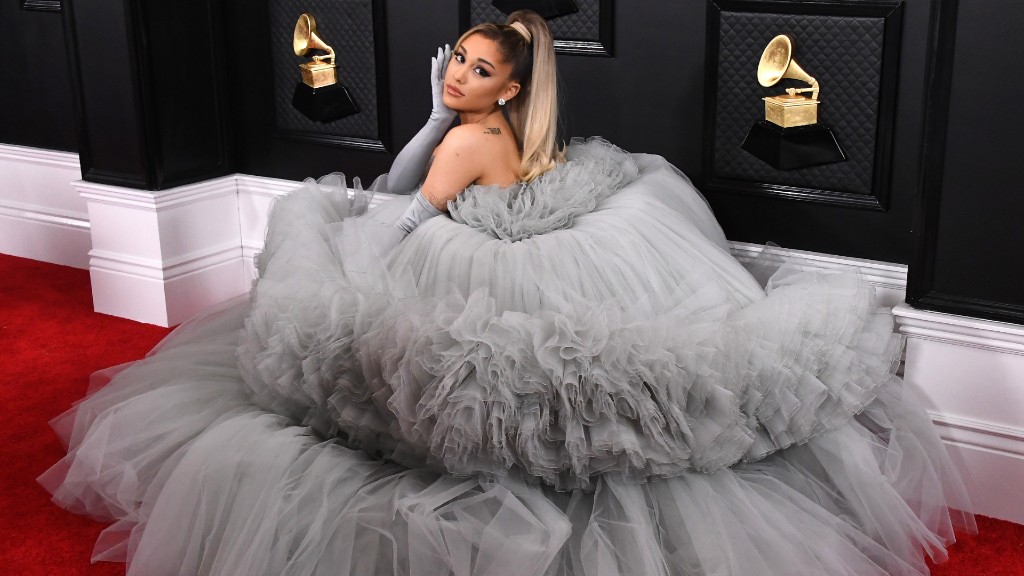 Ariana Grande januárban a Grammy-díjátadón (fotó: Steve Granitz/WireImage)