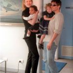 Nicole Kidman és Tom Cruise rökbefogadott gyerekeikkel