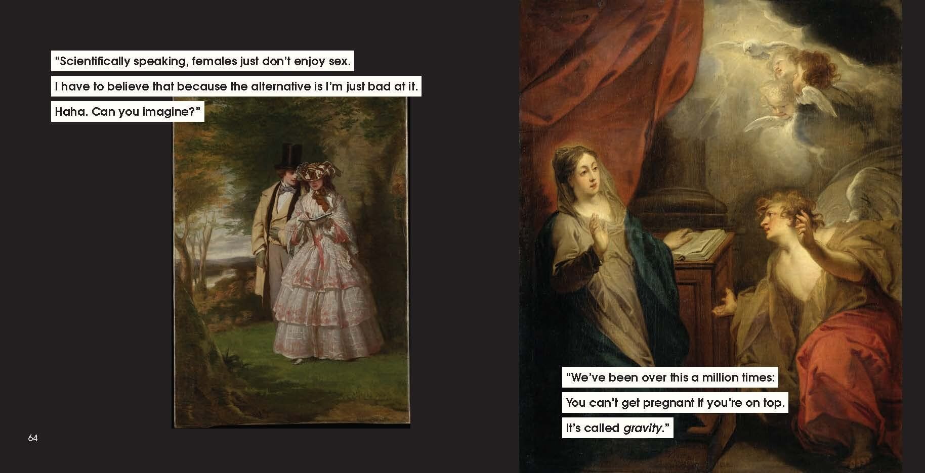 Fontoskodó férfiak zaklatnak nőket klasszikus festményeken