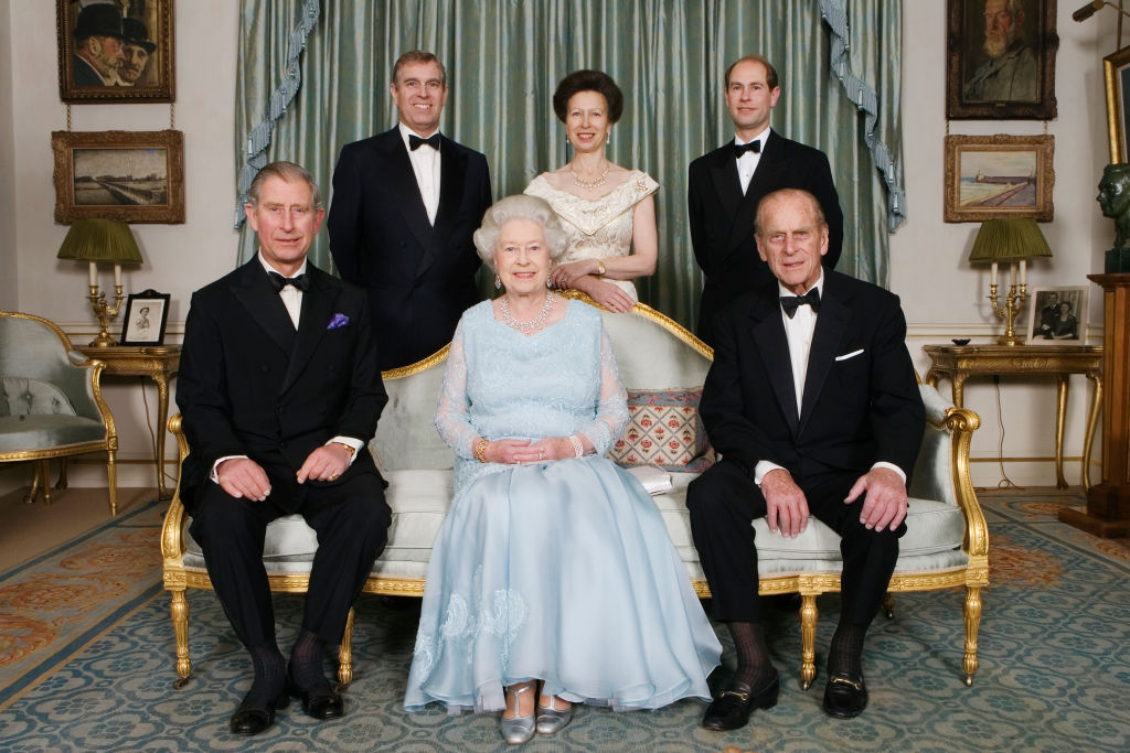 II. Erzsébet családja körében